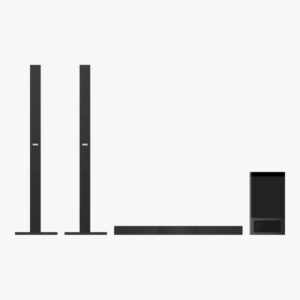 V-Series 5.1 Home Theater Sound Bar with Dolby Audio, Bluetooth, Wireless Subwoofer, Voice Assistant Compatible V-Series 5.1 Home Theater Sound Bar with Dolby Audio, Bluetooth, Wireless Subwoofer, Voice Assistant Compatible